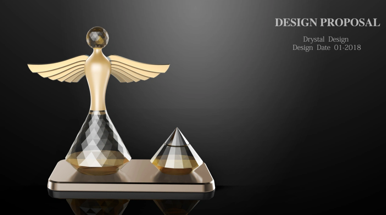 Crystal Aroma Diffuser Design visual 06