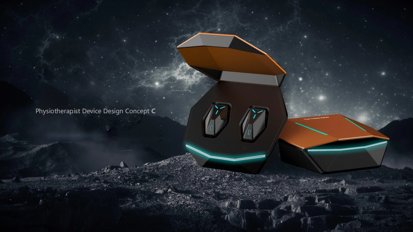 Gaming Bluetooth Headset Design visual 11